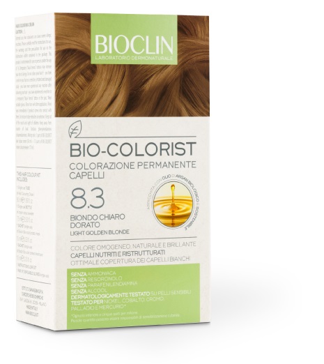 BIOCLIN BIO COLORIST 8,3 BIONDO CHIARO DORATO - farmanauta.it