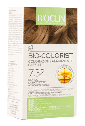 BIOCLIN BIO COLORIST 7,32 BIONDO DORATO BEIGE - farmanauta.it