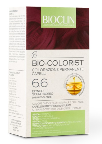BIOCLIN BIO COLORIST 6,6 BIONDO SCURO ROSSO - farmanauta.it