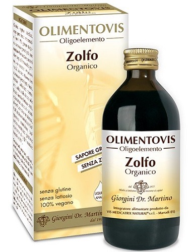 ZOLFO ORGANICO OLIMENTOVIS 200 ML - farmanauta.it
