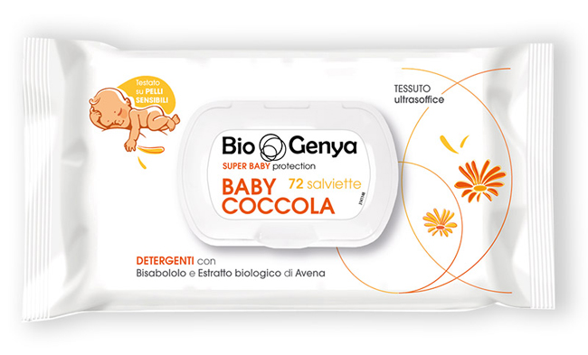 BIOGENYA SUPER BABY PROTECTION 72 SALVIETTE BABY COCCOLA DETERGENTI - farmanauta.it
