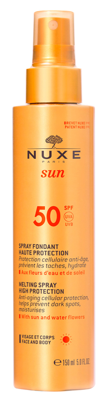NUXE SUN SPRAY SOLARE VISO E CORPO ALTA PROTEZIONE SPF50 150 ML - farmanauta.it