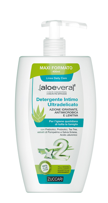 ALOEVERA2 DETERGENTE INTIMO ULTRADELICATO 400 ML - farmanauta.it