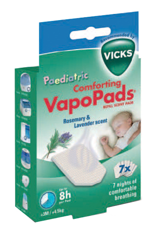 VICKS VAPOPADS ROSEMARY & LAVENDER SCENTE 7 PEZZI - farmanauta.it