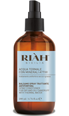 RIAH ACQUA TERMALE BALSAMO SPRAY ANTIFORFORA 200 ML - farmanauta.it