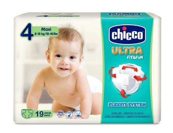 CHICCO PANNOLINO ULTRA CHICCHO MAXI 19 X 10 - farmanauta.it