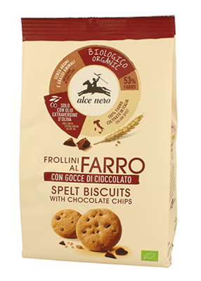 FROLLINO FARRO CON GOCCE CIOCCOLATO BIO - farmanauta.it