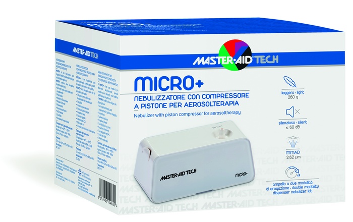 NEBULIZZATORE PISTONE MASTER-AID TECH MICRO+ - farmanauta.it