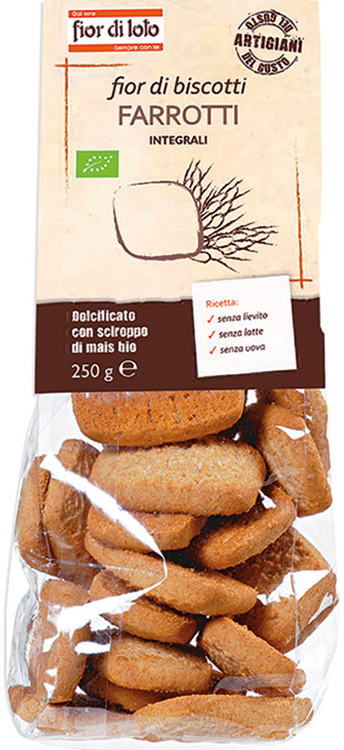 FIOR DI LOTO FIOR DI BISCOTTI FARROTTI 250 G - farmanauta.it