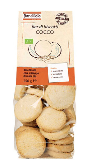 FIOR DI BISCOTTI COCCO 250 G - farmanauta.it