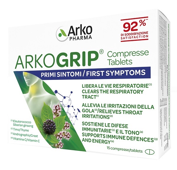 ARKOGRIP 15 COMPRESSE - farmanauta.it