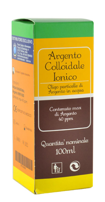 ARGENTO COLLOIDALE IONICO 40PPM CERTIFICATO SPRAY CON CONTAGOCCE 100 ML - farmanauta.it