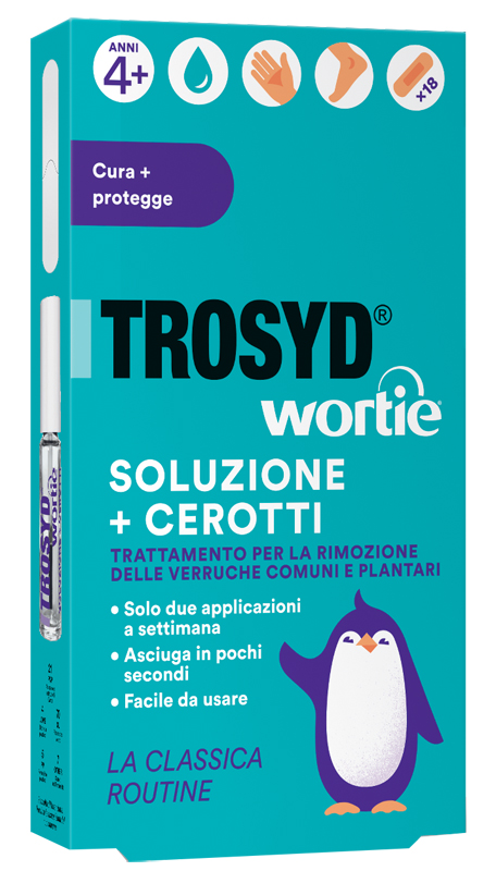 TROSYD WORTIE SOLUZIONE + CEROTTI - farmanauta.it