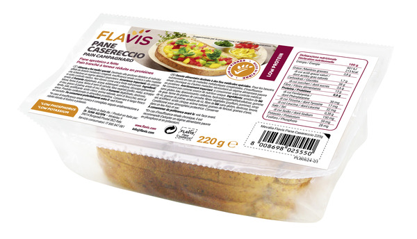 MEVALIA FLAVIS PANE CASERECCIO 220 G - farmanauta.it