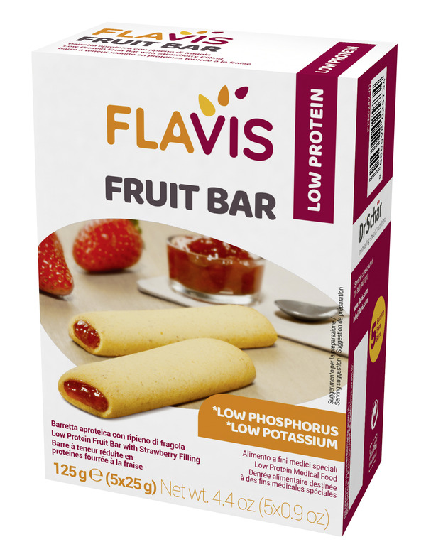 FLAVIS FRUIT BAR 125 G - farmanauta.it