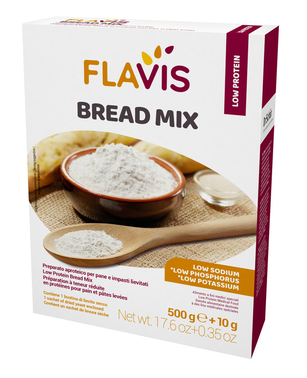 MEVALIA FLAVIS BREAD MIX 500 G - farmanauta.it