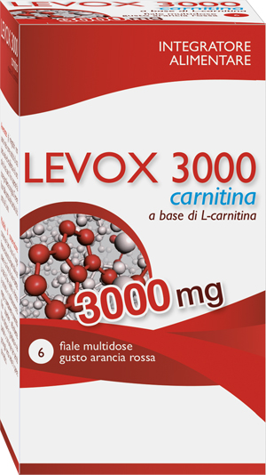 LEVOX 3000 CARNITINA 6 FLACONCINI DA 25 ML - farmanauta.it