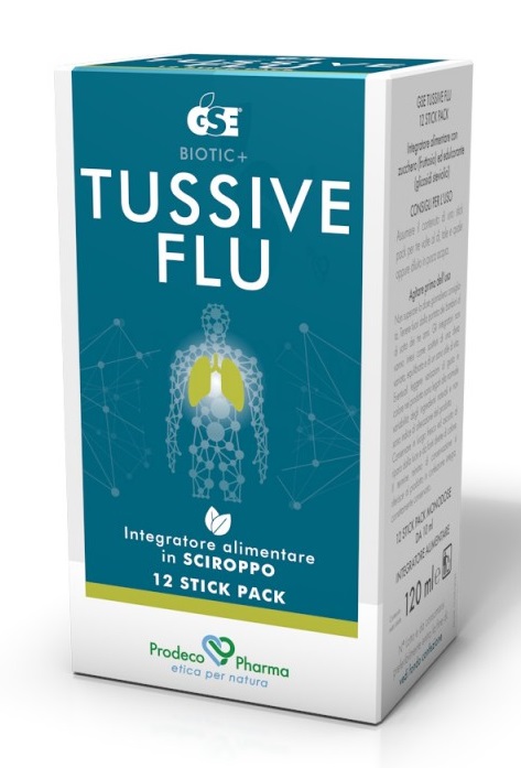 GSE TUSSIVE FLU 12 STICKPACK - farmanauta.it