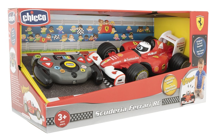 CHICCO SCUDERIA FERRARI RC CON TELECOMANDO - farmanauta.it