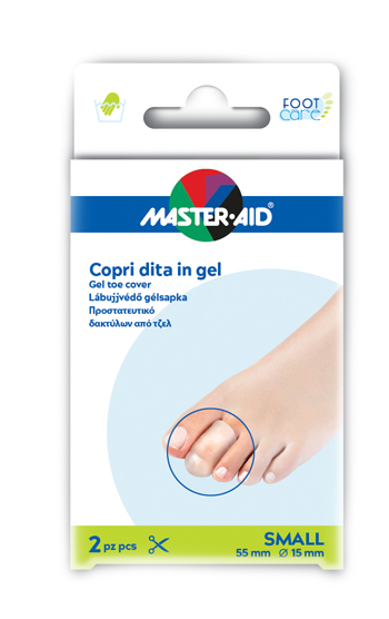 COPRI DITA MASTER-AID FOOTCARE IN GEL SMALL 2 PEZZI C1 - farmanauta.it