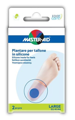 TALLONIERA IN DUE TIPOLOGIE DI SILICONE MASTER-AID FOOTCARE LARGE 2 PEZZI F4 - farmanauta.it