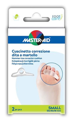 CORRETTORE DITA A MARTELLO MASTER-AID FOOTCARE SMALL 2 PEZZI C12 - farmanauta.it