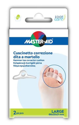 CORRETTORE DITA A MARTELLO MASTER-AID FOOTCARE LARGE 2 PEZZI C13 - farmanauta.it
