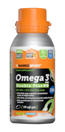 OMEGA 3 DOUBLE PLUS++ 110 SOFT GEL - farmanauta.it