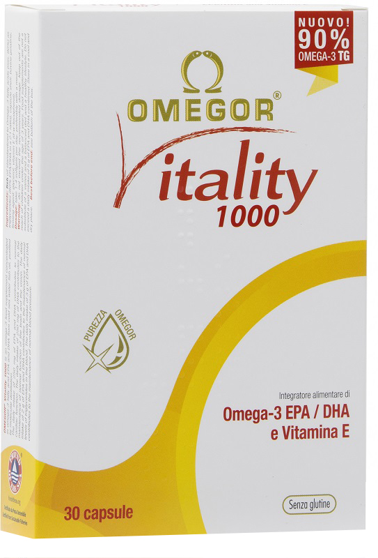 OMEGOR VITALITY 1000 30 CAPSULE MOLLI - farmanauta.it
