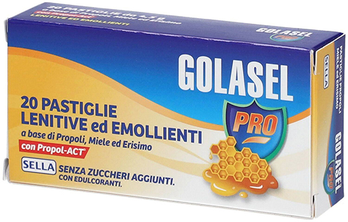 GOLASEL PRO 20 PASTIGLIE MIELE - farmanauta.it