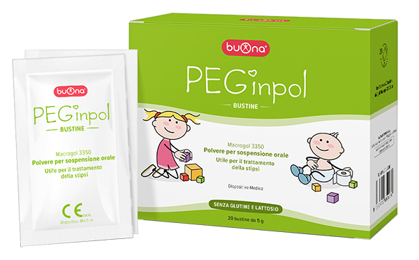 PEGINPOL MACROGOL 3350 SOSPENSIONE ORALE 20 BUSTINE - farmanauta.it