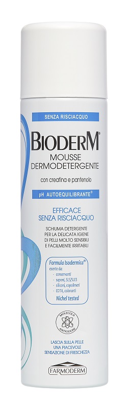 BIODERM MOUSSE DERMODETERGENTE 400 ML - farmanauta.it