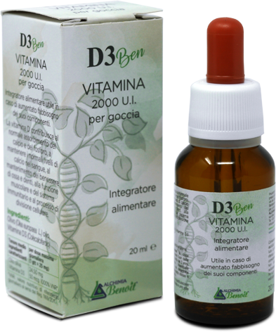 D3 BEN VITAMINA 20 ML - farmanauta.it