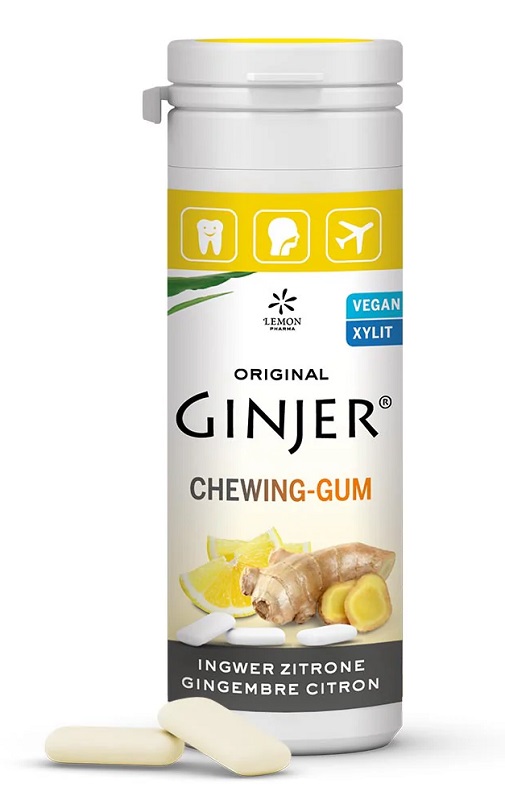 LEMON PHARMA GOMME GINJER E LIMONE 36 G - farmanauta.it