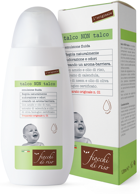 FIOCCHI DI RISO TALCO NON TALCO 120 ML - farmanauta.it