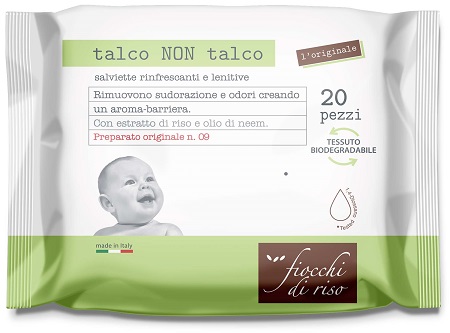 FIOCCHI DI RISO SALVIETTE TALCO NON TALCO - farmanauta.it