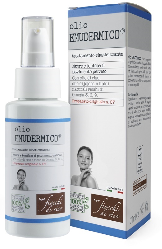 FIOCCHI DI RISO OLIO EMUDERMICO ELASTICIZZANTE 70 ML - farmanauta.it