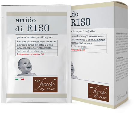 FIOCCHI DI RISO AMIDO DI RISO POLVERE LENITIVO 100 G - farmanauta.it
