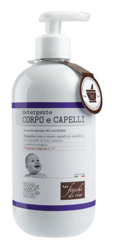 FIOCCHI DI RISO DETERGENTE CAPELLI E CORPO 400 ML - farmanauta.it