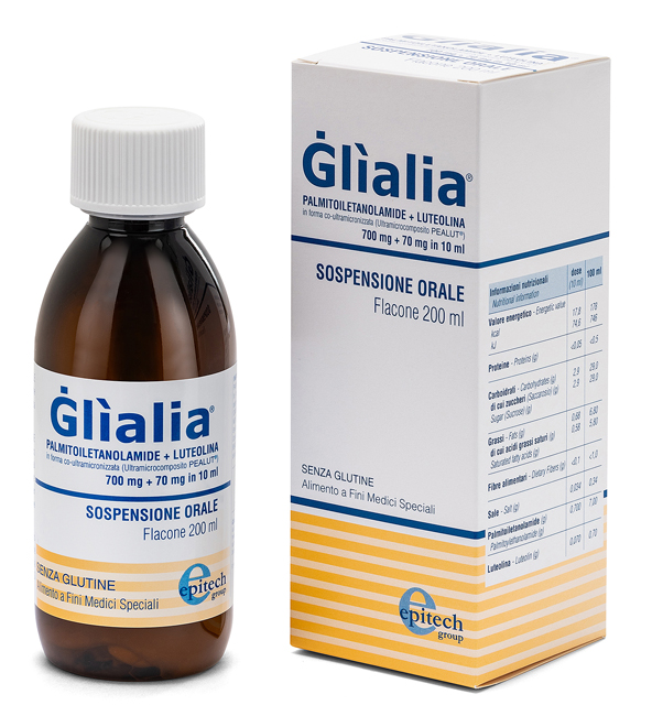 GLIALIA SOSPENSIONE ORALE 700 MG + 70 MG 200 ML - farmanauta.it