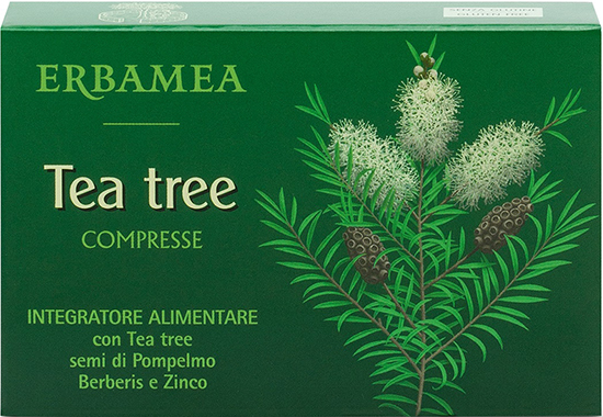 ERBAMEA TEA TREE 30 COMPRESSE - farmanauta.it