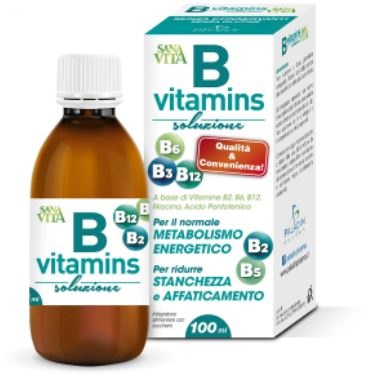 SANAVITA B VITAMINS SOLUZIONE 100 ML - farmanauta.it
