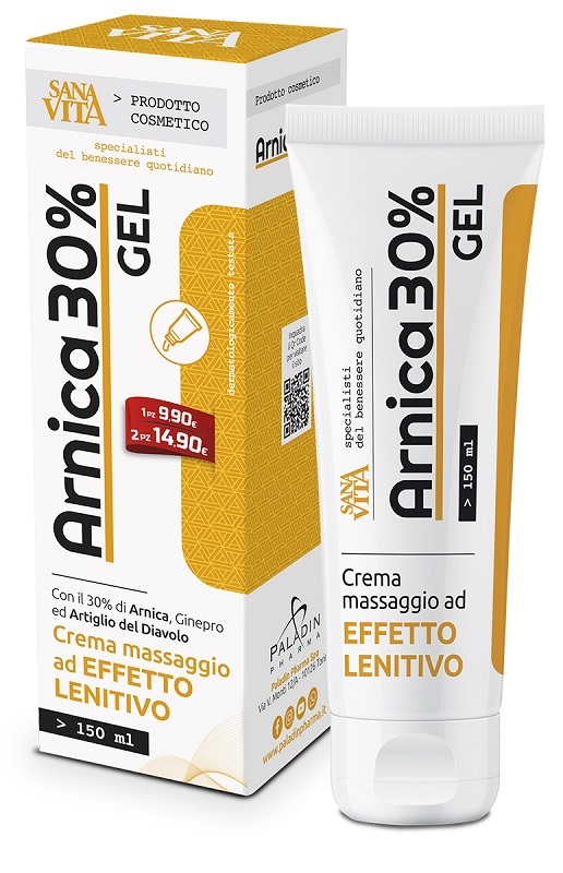 SANAVITA ARNICA 30% GEL 150 ML - farmanauta.it