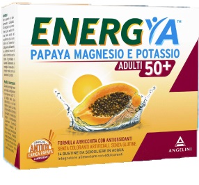 ENERGYA PAPAYA MAGNESIO POTASSIO 50+ 14 BUSTINE - farmanauta.it