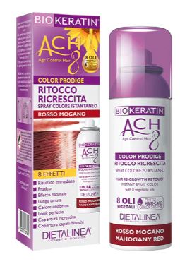 BIOKERATIN ACH8 PRODIGE RITOCCO RICRESCITA ROSSO MOGANO 75 ML DIETALINEA - farmanauta.it