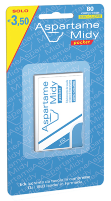 ESI ASPARTAME MIDY POCKET 80 COMPRESSE - farmanauta.it