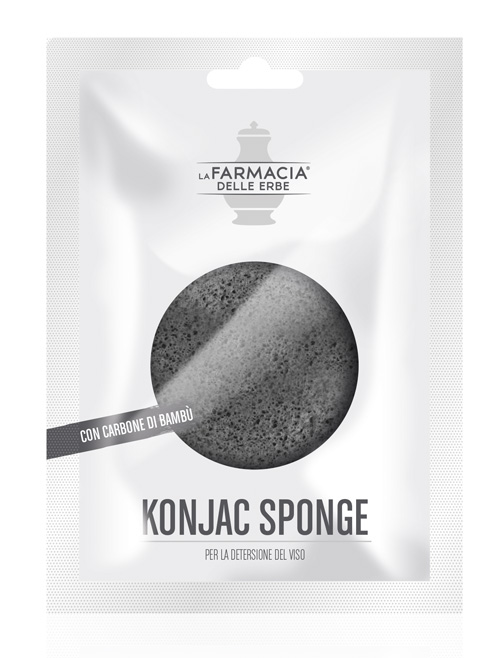 FDE KONJAC SPONGE CARBONE BAMBU' 1 PEZZO - farmanauta.it