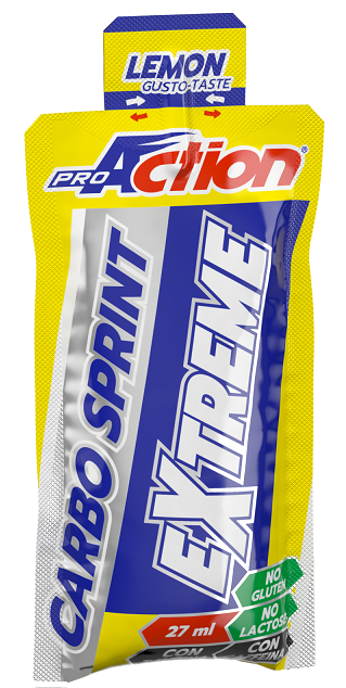 PROACTION CARBOSPRINT EXTREME LEMON GEL 27 ML - farmanauta.it
