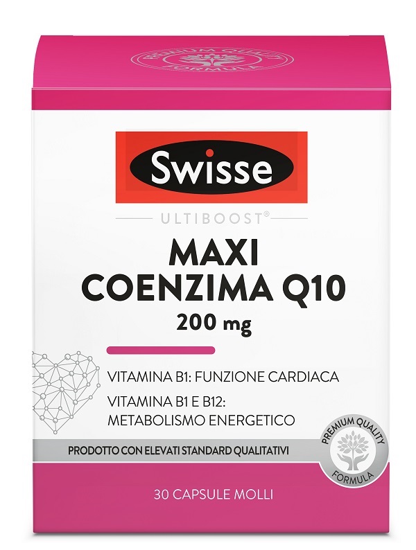 SWISSE MAXI COENZIMA Q10 200 MG 30 CAPSULE - farmanauta.it