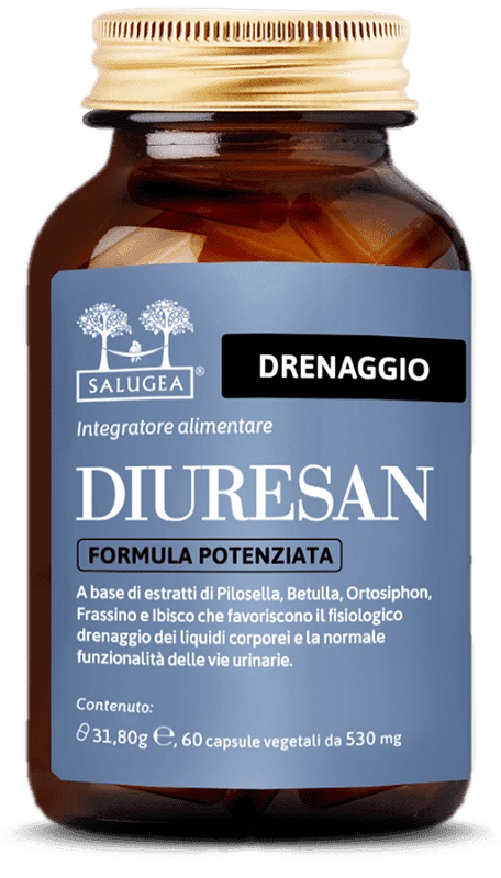 SALUGEA DIURESAN FORMULA POTENZIATA 60 CAPSULE - farmanauta.it